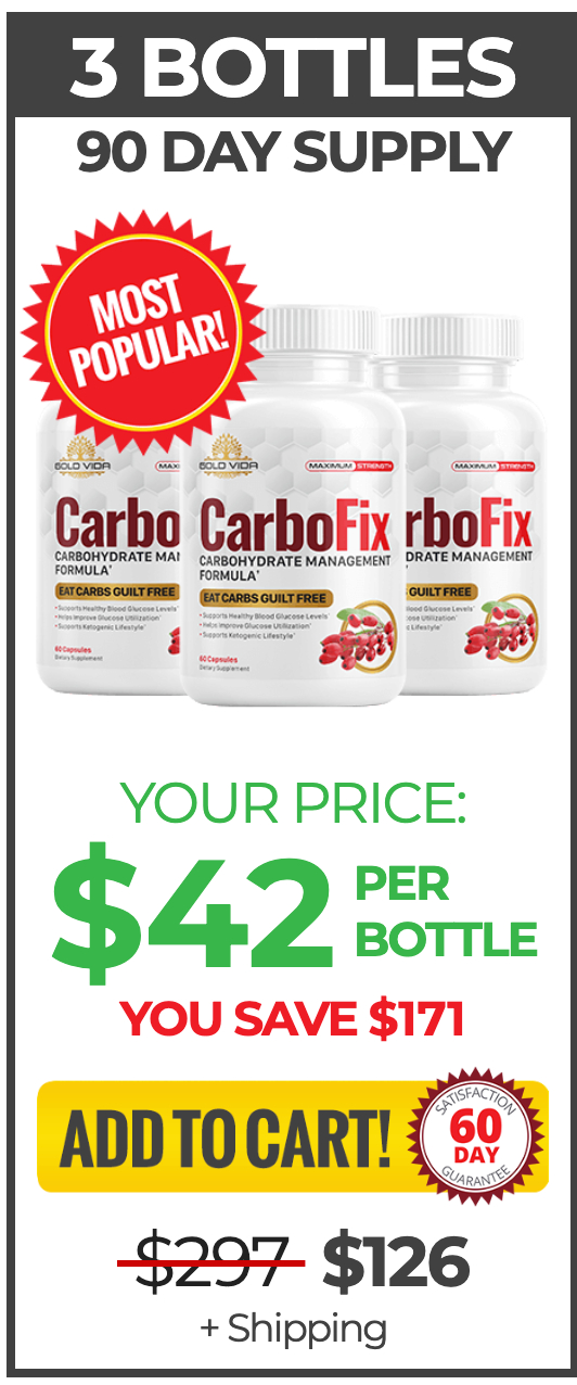 CarboFix - 3 Bottles